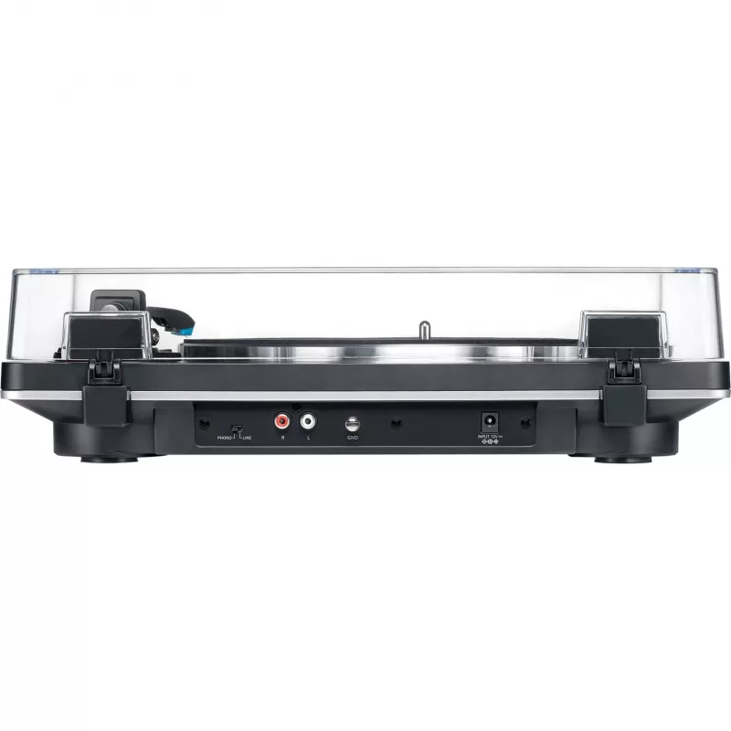 AT-LP70XBTBS, Patefonas juodas/sidabrinis, Integruotas fono išankstinis stiprintuvas, Bluetooth, visiškai automatinis, diržinė pavara