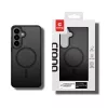 Crong Hybrid Matte Magnetic dėklas Samsung Galaxy S26 — TPU ir PC, juodas