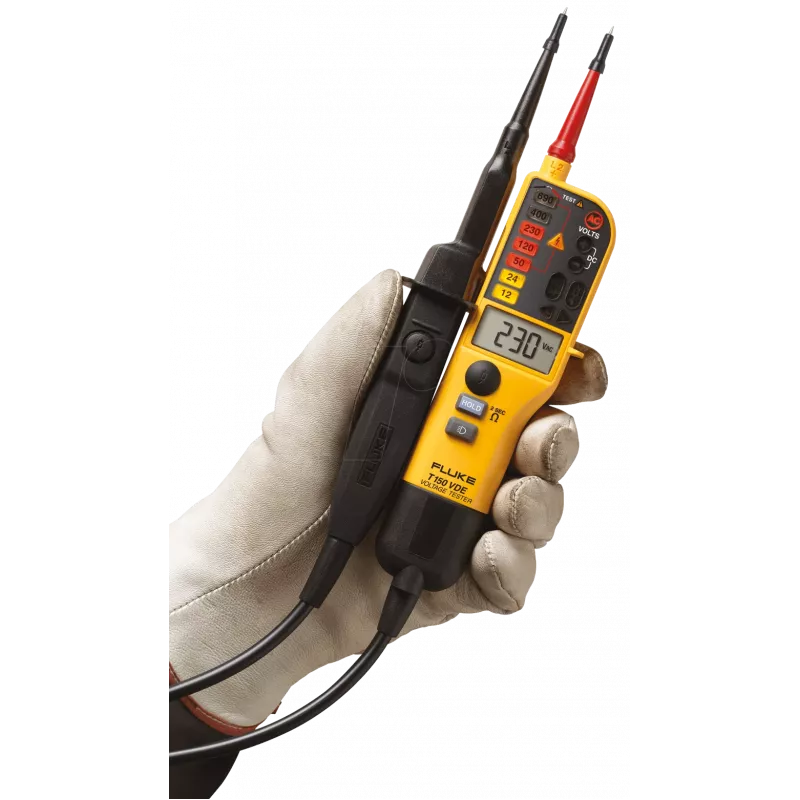 Fluke T150/VDE multimetras Skaitmeninis multimetras CAT II 500V, CAT III 600V (4093109)