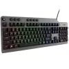 Mechaninė žaidimų klaviatūra „Lenovo Legion K500“ — pilno dydžio 104 klavišų USB, QWERTY JAV anglų k., RGB apšvietimas, pilka / juoda