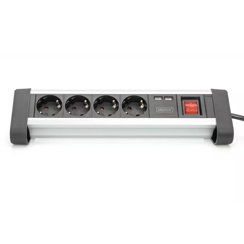 Kištukinis lizdas Digitus DA-70614 su 2 USB prievadais