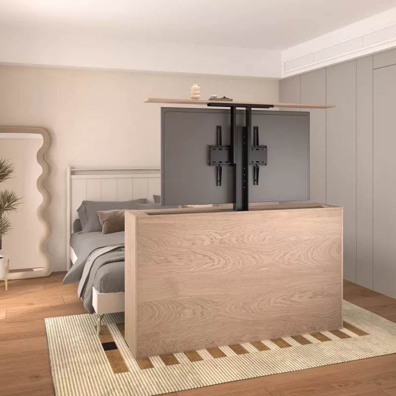 Lubinis TV laikiklis MACLEAN MC-976 32–55 colių ekranams, VESA iki 400×400, maks. apkrova 50 kg