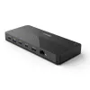 Dokingo stotelės UNITEK D1079A USB4 laidinė juoda 100W maitinimo tiekimas