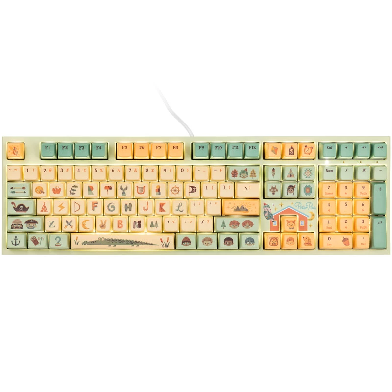 Mechaninė žaidimų klaviatūra Ducky One 2 Pro Varmilo V2 Iris — US išdėstymas