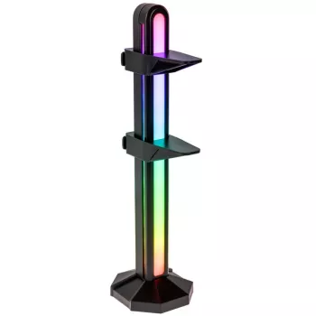 GPU atraminis laikiklis Lamptron GPU Halter ARGB — juodas
