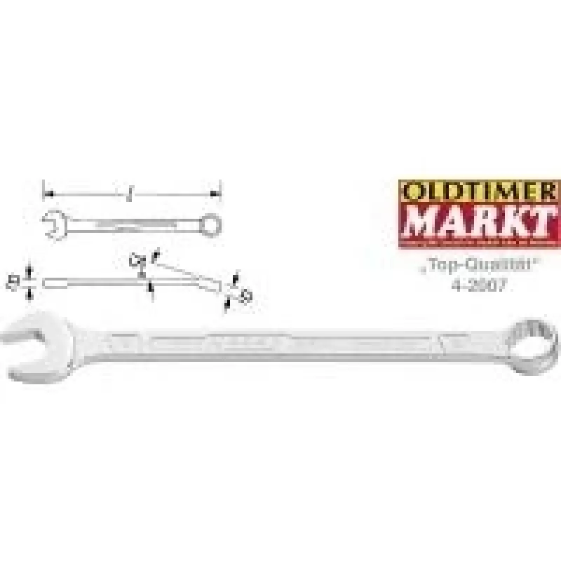 Hazet Kombinuotas raktas 600N SW 8mm L.130mm A forma specialus plienas