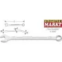 Hazet Kombinuotas raktas 600N SW 8mm L.130mm A forma specialus plienas