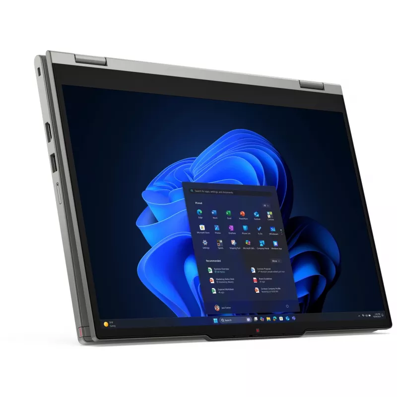 Lenovo ThinkPad L13 2-in-1 Gen 6 (Intel) Intel Core Ultra 7 255U Hibridas (2-in-1) 33,8 cm (13,3 col.) Liečiamas ekranas WUXGA 32 GB LPDDR5x-SDRAM 1 TB SSD Wi-Fi 6E (802.11ax) Windows 11 Pro Pilka