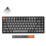 Keychron K2 Max klaviatūra universali RF belaidė QWERTY anglų juoda pilka 75% mechaninė