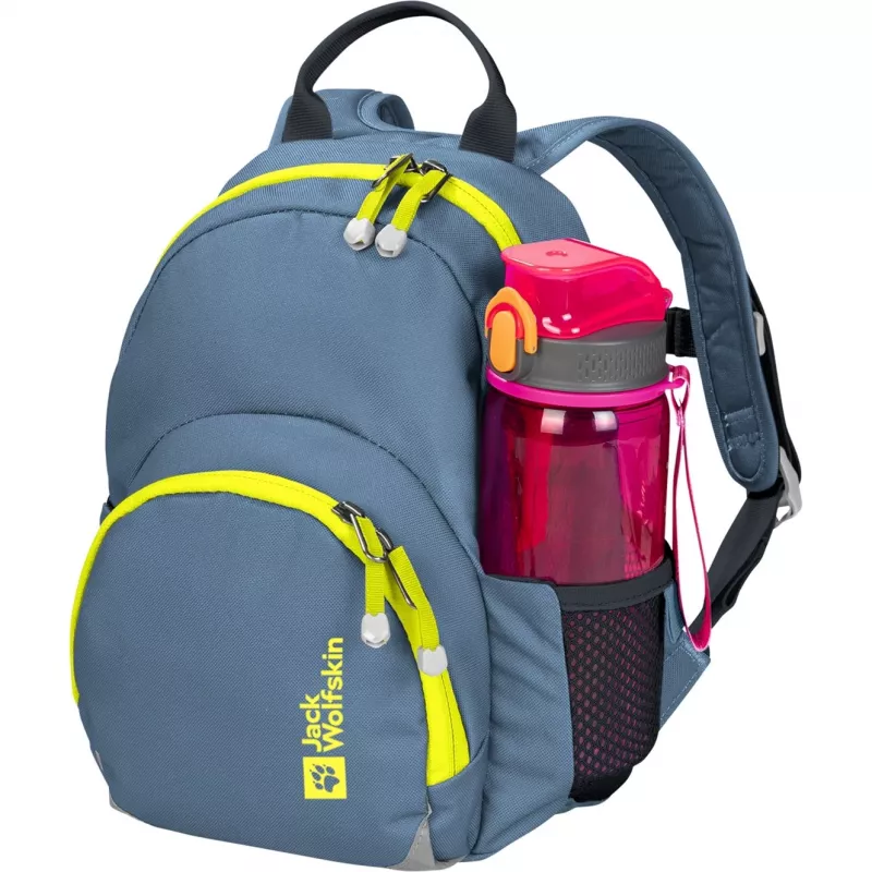 Jack Wolfskin Buttercup kuprinė - mėlyna/neoninė geltona, 4,5 l