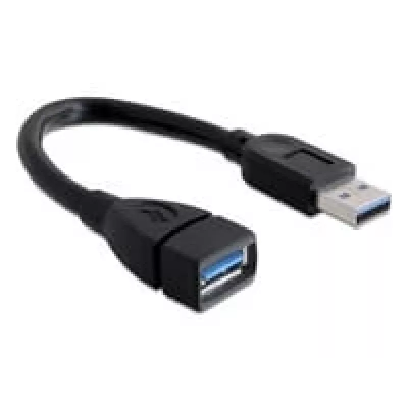 USB kabelis DeLOCK 82776 0,15 m juodas