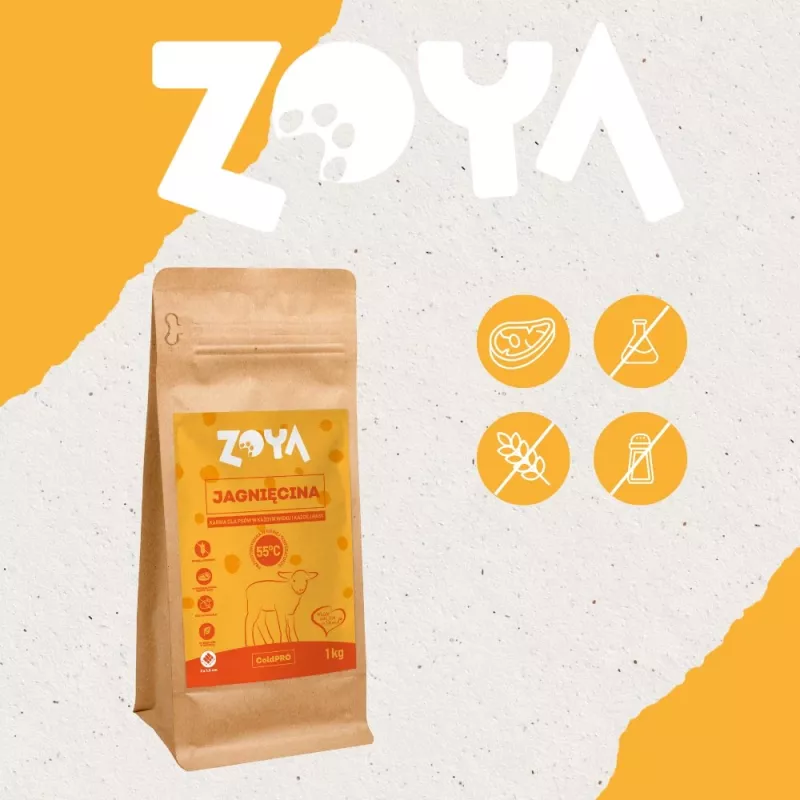 ZOYA ColdPRO ėriena - sausas šunų maistas - 1 kg