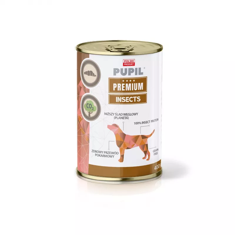 PUPIL Premium Insect - šlapias šunų maistas - 400g