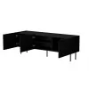 Cama LUCCA 3D TV spintelė 165x40x59 juodas