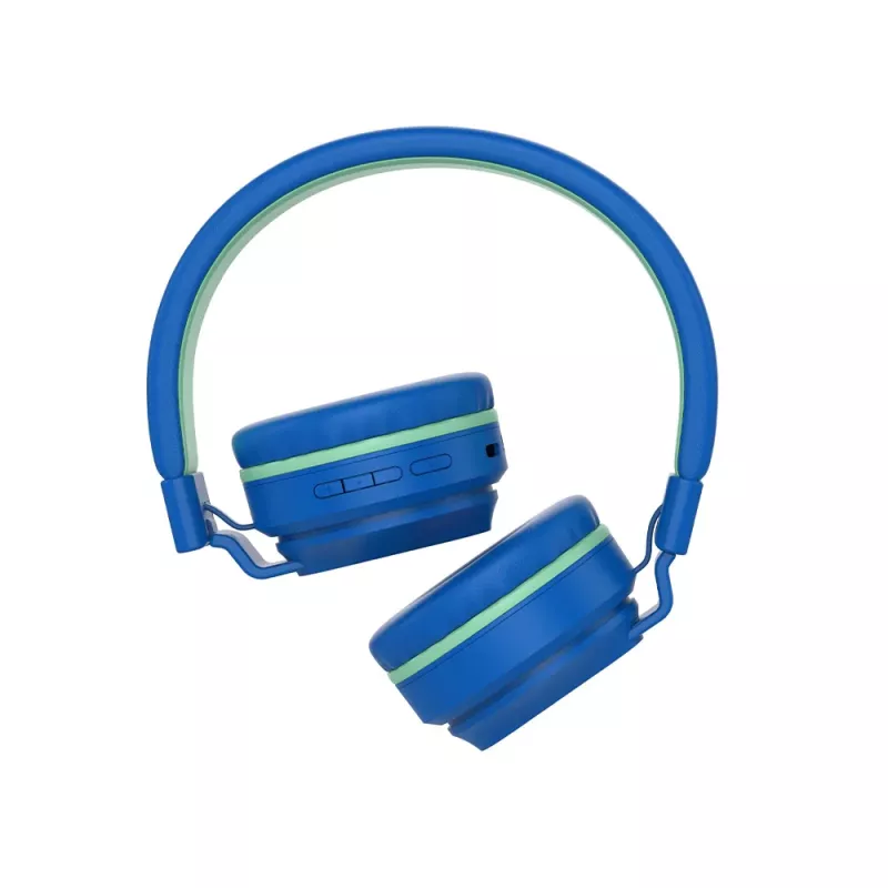 Ausinės Tellur Buddy Bluetooth ant ausies dedamos ausinės mėlynos