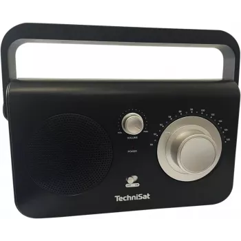 Portable radio TECHNISAT CLASSIC 100 — Analog FM, 1 W RMS, 3.5 mm, White