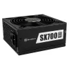 SilverStone SFX Series SX700-LPT - V1.1 - maitinimo blokas (vidinis) - ATX12V 2.4/ EPS12V / SFX-L - 80 PLUS Platinum - AC 120/230 V - 700 Watt - aktyvus PFC - juodas