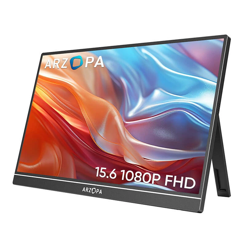 Nešiojamasis monitorius Arzopa A1 15,6 colio IPS 1920x1080, energinio efektyvumo klasė A