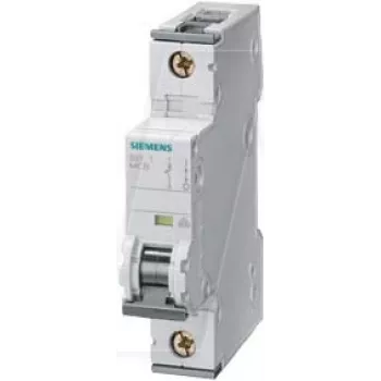 Siemens miniatiūrinis grandinės pertraukiklis 10 A 1 polių C (5SY4110-7)