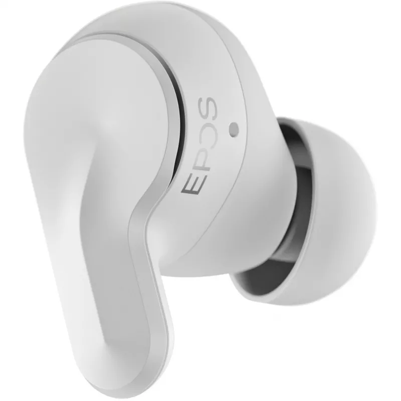 EPOS ADAPT E1 True Wireless Stereo (TWS) į ausis įdedamos verslo/kasdienės Bluetooth ausinės, baltos