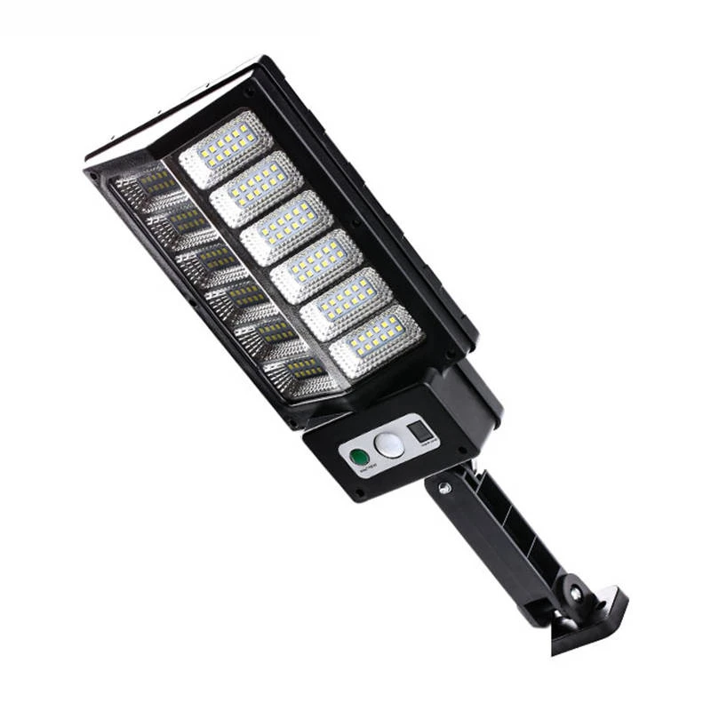 Saulės lempa Superfire FF7-B 28 W su 2400 mAh baterija — lauko LED apšvietimas