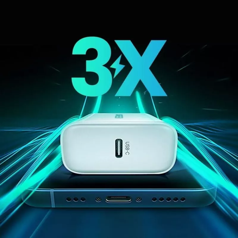 “Ugreen” USB maitinimo tiekimas 3.0, greitas įkrovimas 4.0+, 20 W, 3 A tinklo įkroviklis (baltas)
