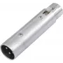XLR adapter Omnitronic 3 kontaktų kištukas į 5 kontaktų lizdą, modelis 30226575