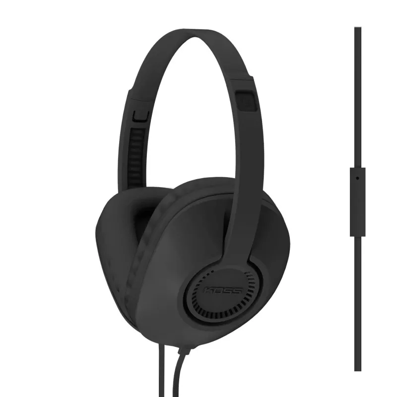 Koss Corp. Europe ausinės su laidu, ant galvos, skambučiams/muzikai, juodos