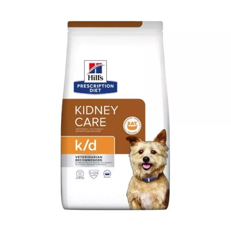 HILL'S Prescription Diet k/d Kidney Care - sausas šunų ėdalas - 1,5 kg