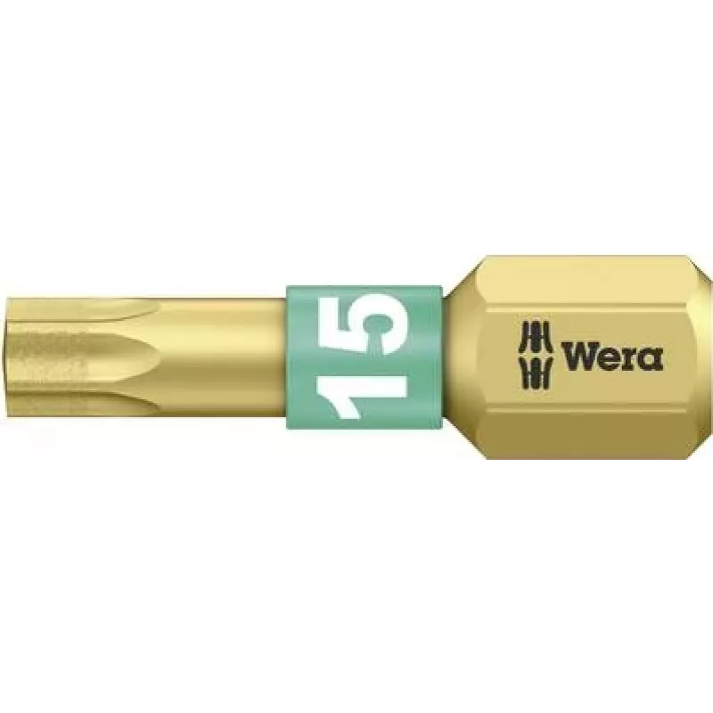Atsuktuvų antgalis Torx Wera TX 15 × 25 mm - Wera 05066102001