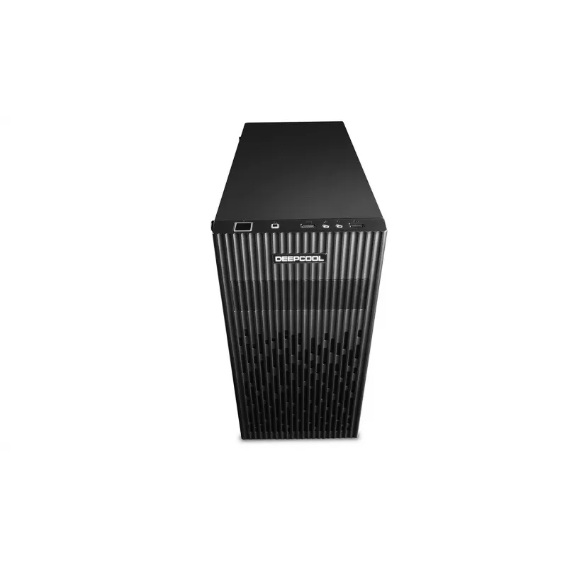 PC korpusas DeepCool Matrexx 30 Mini Tower — Micro ATX, grūdintas stiklas, 3x3,5 colio / 2x2,5 colio lizdai, GPU iki 25 cm
