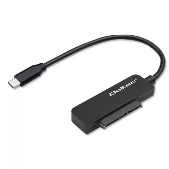 QOLTEC SATA adapteris 52269 2,5 colio diskui į USB-C, palaiko iki 2 TB