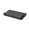 Laidinis maršrutizatorius MikroTik RB5009UG+S+IN — 1x RJ-45, 7x Gigabit variniai, 1x SFP+, PoE, DC, 2.5GbE sąsaja, juodas
