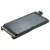 Kontaktinis grilis Jata JEGR1245 — 2200 W, sukamasis valdymas, stačiakampis 655×255 mm, juoda/sidabrinė