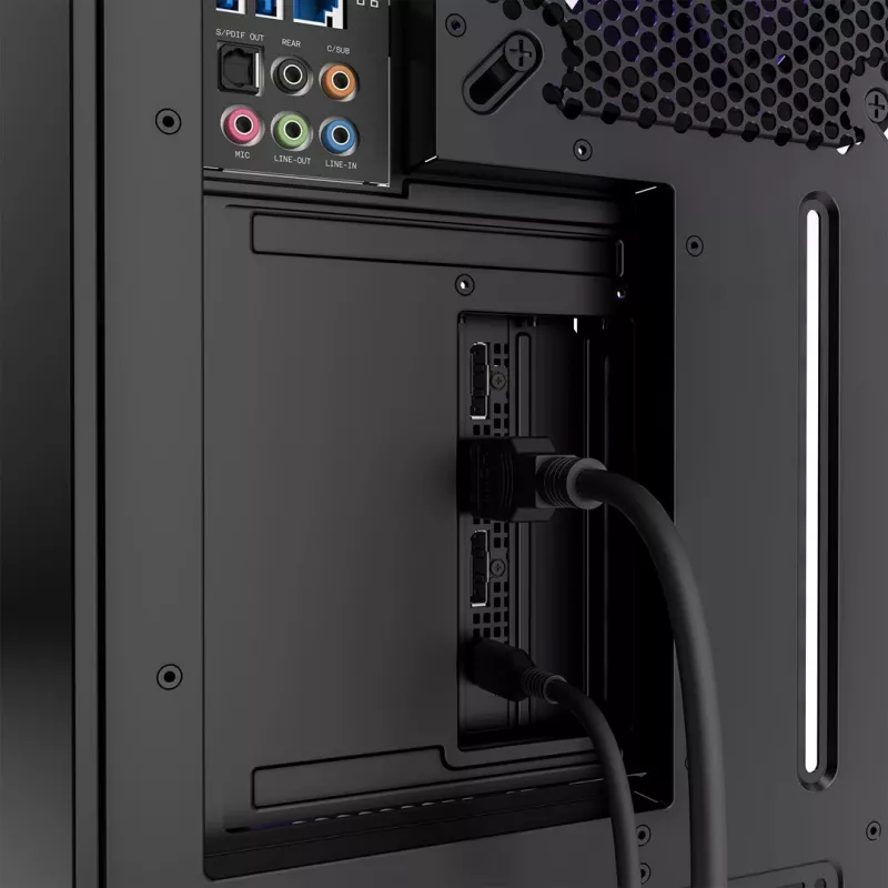 Grafikos plokštės laikiklis NZXT AB-RH175-B1 Universalus korpusas Juoda 144,7x150,4x186,8 mm