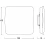 Buvimo jutiklis Steinel True Presence KNX Multisensor UP 056353 — lubose įleidžiamas, KNX suderinamas
