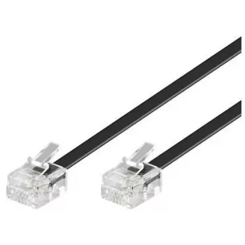 Telefono laidas Microconnect MPK182 RJ-11 RJ-11 2m Juodas
