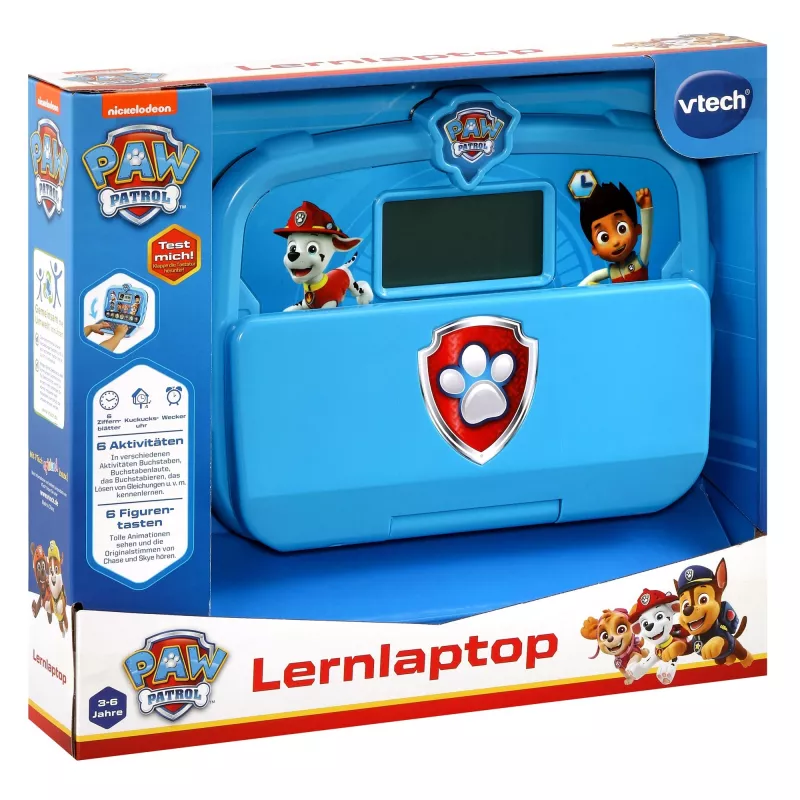 PAW Patrol mokomasis nešiojamasis kompiuteris, mėlynas