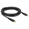 USB laidas DeLOCK 83325 USB 2.0 3 m USB C juodas