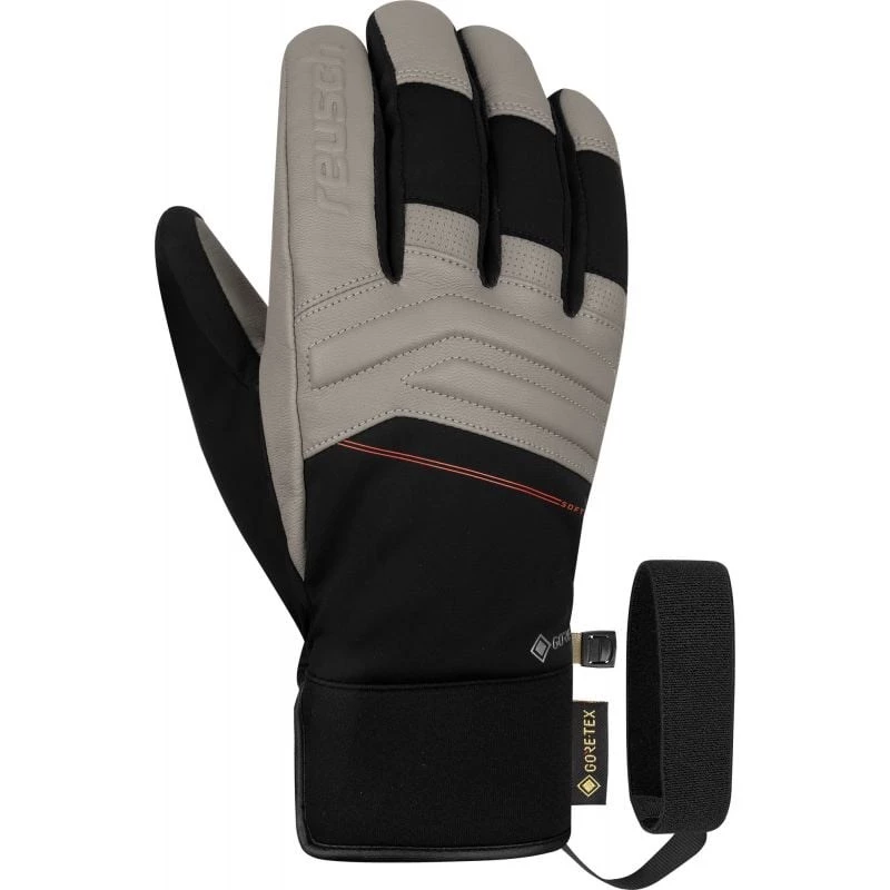 REUSCH JUPITER GORE-TEX GLOVES SIZE 8.5 Raudona AND Pilka