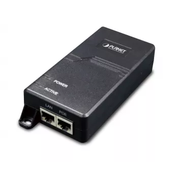 Tinklo komutatorius PLANET POE173 — 2 x Gigabit RJ-45 prievadai, maitinimas per Ethernet (PoE), juodas