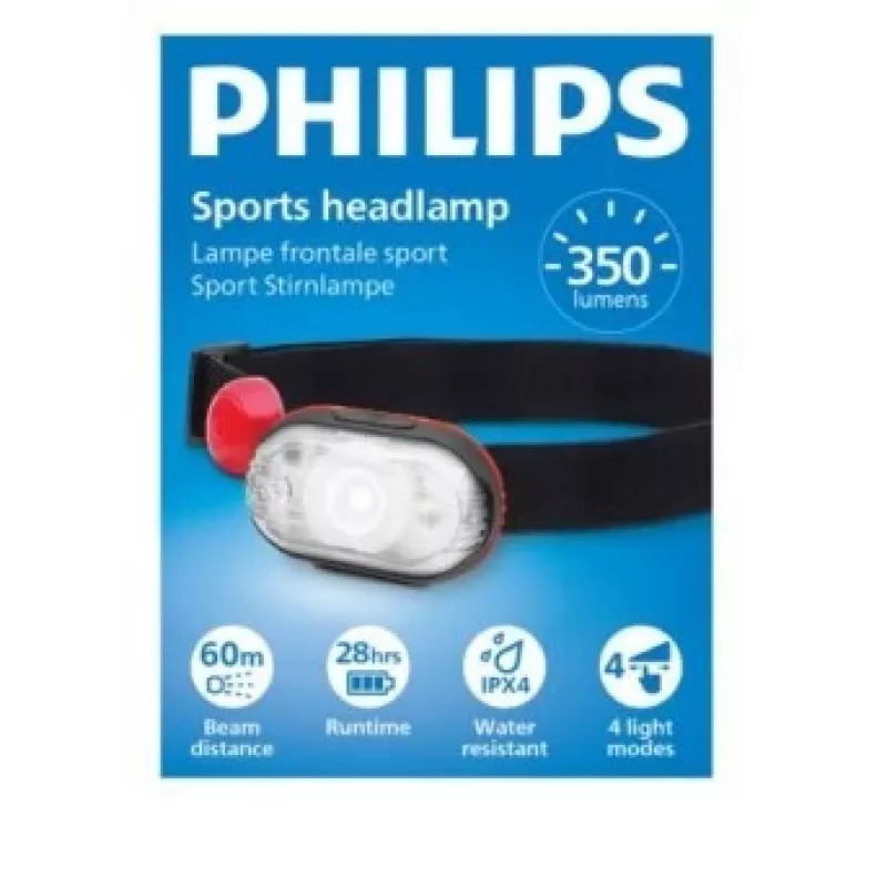 Žibintuvėlis Philips Headlight LED 350 lm 3x AAA