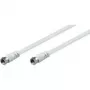 Wentronic Goobay SAT jungiamasis kabelis, baltas, 2,5 m - F kištukas F kištukas (11724)