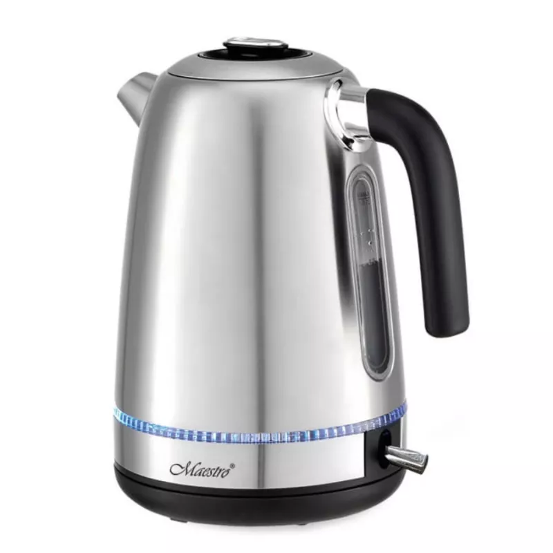 Maestro MR-050 elektrinis virdulys su apšvietimu, sidabrinis 1,7 l