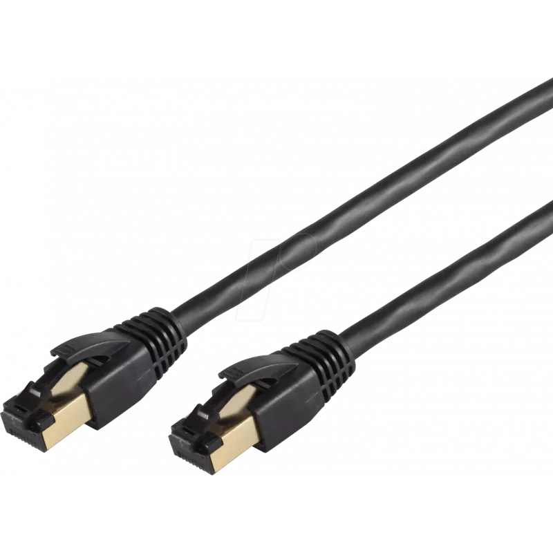 shiverpeaks BS08-41155 tinklo kabelis juodas 1,5 m Cat8 F/FTP (FFTP) (BS08-41155)