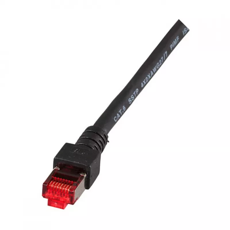 EFB-Elektronik RJ45 komutacinis kabelis Cat.6 S/FTP LSZH juodas 0,15 m Gamintojas: EFB Elektronik (K5515.0,15)