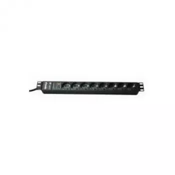 Maitinimo ilgintuvas Bachmann 19 inch 2m 8x Schuko H05VV-F 3G 1,50mm²