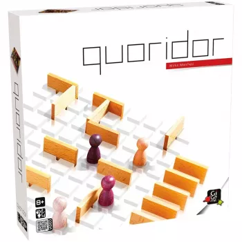 Stalo žaidimas G3 Quoridor (332470) — strateginis labirinto žaidimas 2–4 žaidėjams