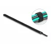 Užkabinimo ir kilpos kabelių juosta DeLOCK 19075 300x12mm juoda 10 vienetų