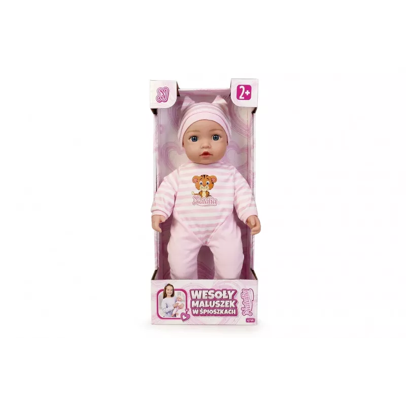 Lėlė Artyk Natalia Baby Doll 45 cm — minkšto kūno žaidimų lėlė, 45 cm ūgio